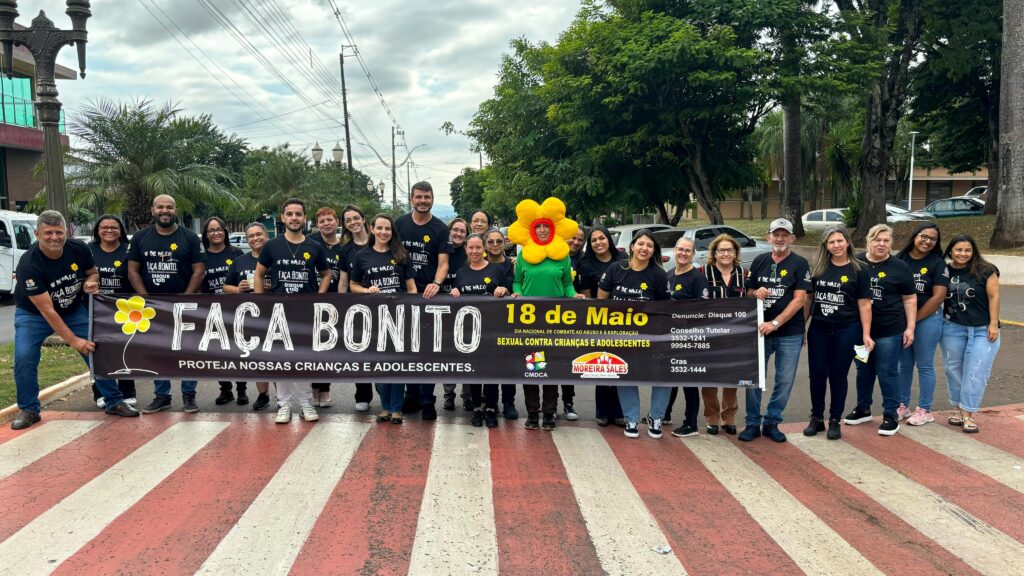 Dia 18 de Maio: Rede de Proteção realiza atividades em conscientização ao Maio Laranja