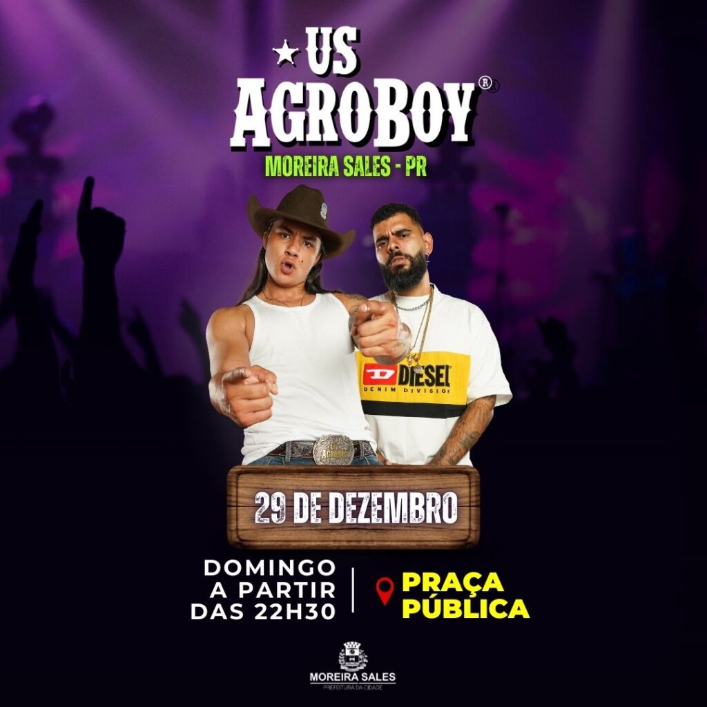 US Agroboy promete agitar a noite de 29 de dezembro em Moreira Sales