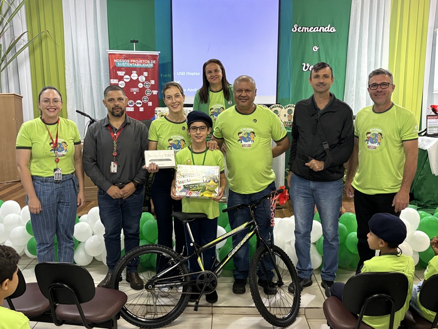 Premiação do Projeto “Semeando o Verde” celebra talento, educação e sustentabilidade em Moreira Sales